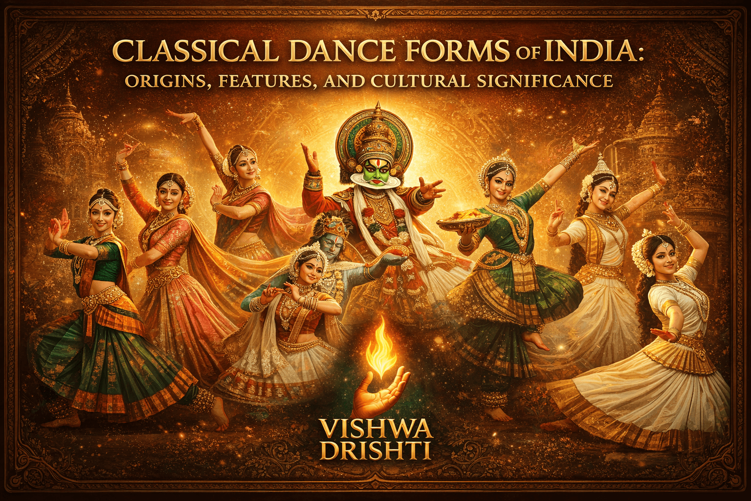 Classical Dance Forms of India: Origins, Features, and Cultural Significance